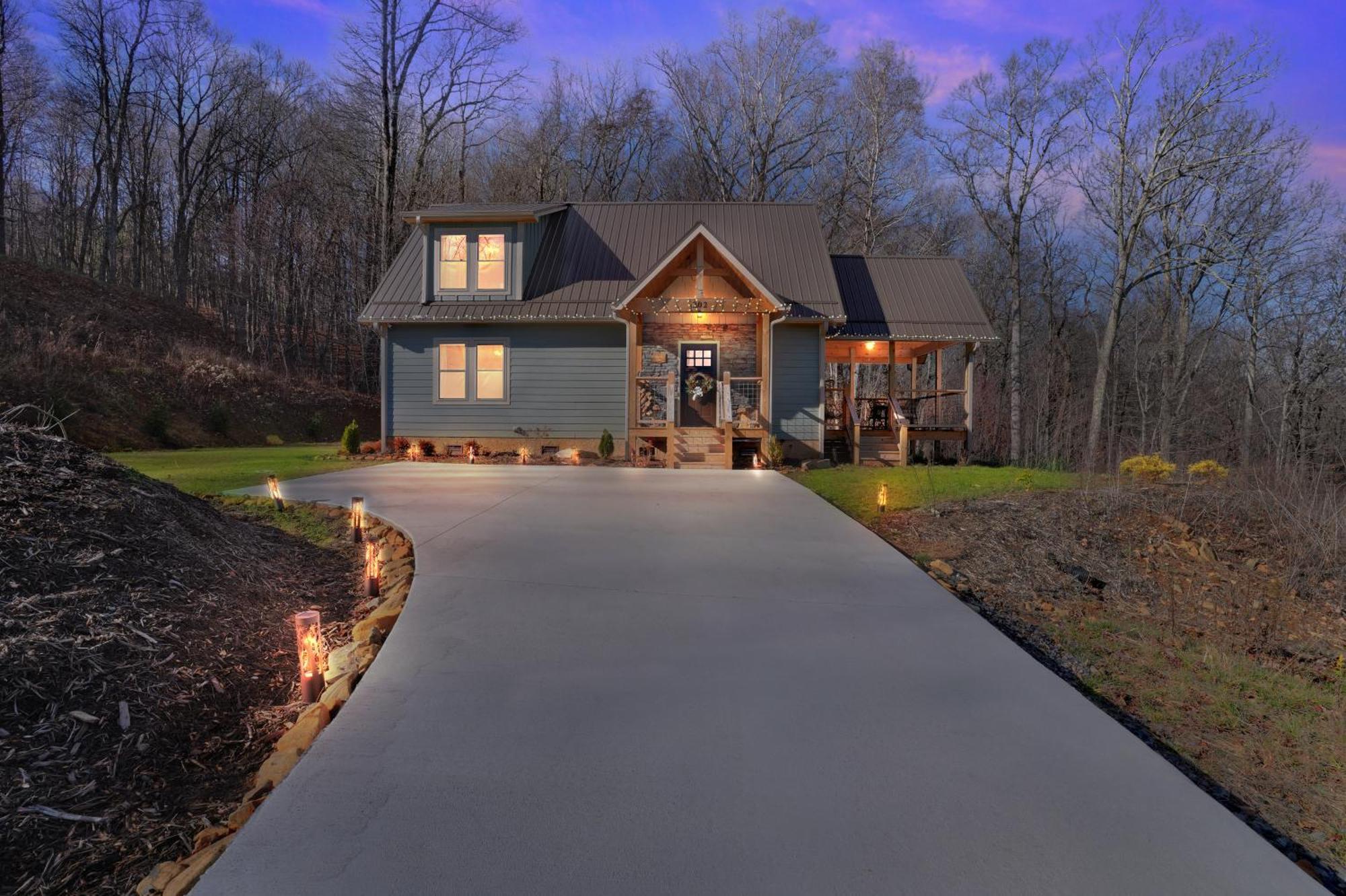 Blue Sky Cabin - Built In 2023 This 3 Bed 2,5 Bath Home Has Gorgeous Views Jefferson Bagian luar foto