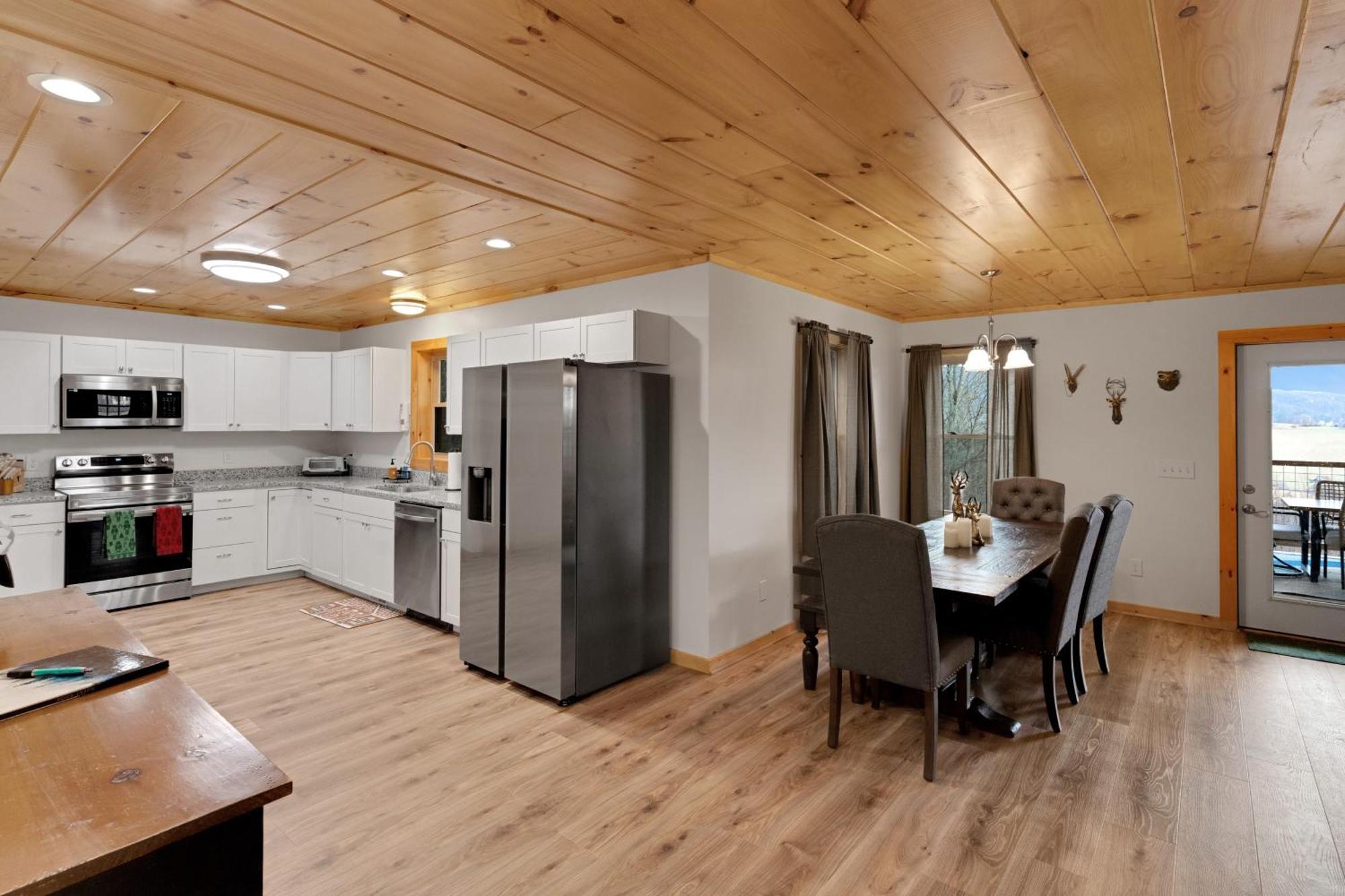 Blue Sky Cabin - Built In 2023 This 3 Bed 2,5 Bath Home Has Gorgeous Views Jefferson Bagian luar foto